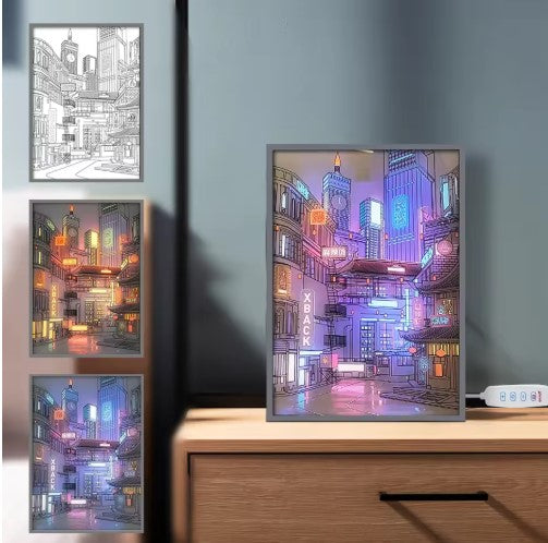 LUMORA LED ambient light painting